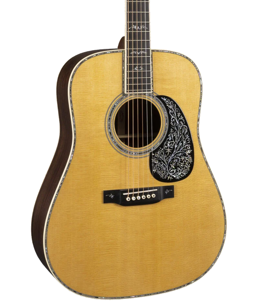 Front of Martin D-42 Special Natural.