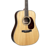 Front of Martin D-45 Modern Deluxe Natural.