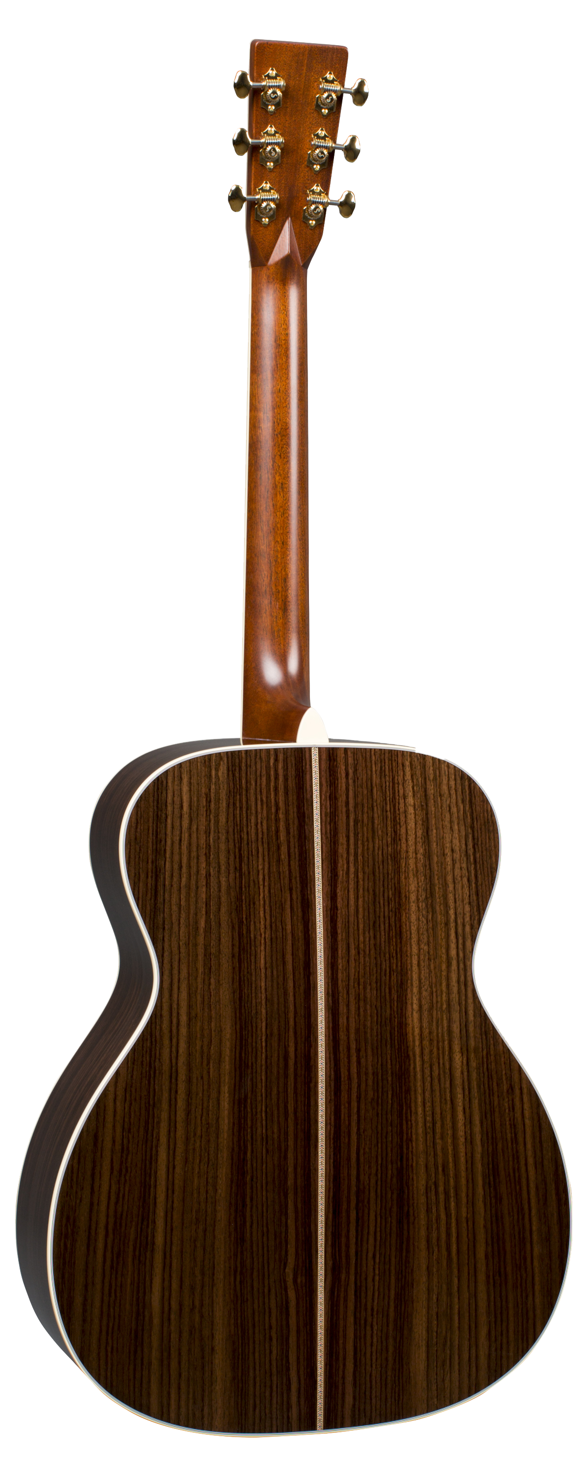 Back of Martin J-40 Natural.