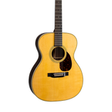 Front of Martin OM-28 Natural.