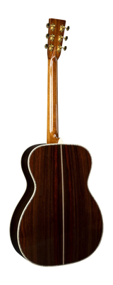 Back of Martin OM-45 Natural.