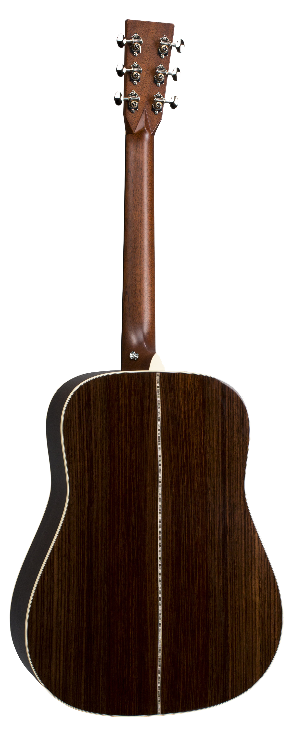 Back of Martin HD-28ELRB LR Baggs Anthem Natural.
