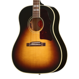 Front of Gibson Acoustic Southern Jumbo Original Vintage Sunburst LR Baggs Hi-Fi DNA.