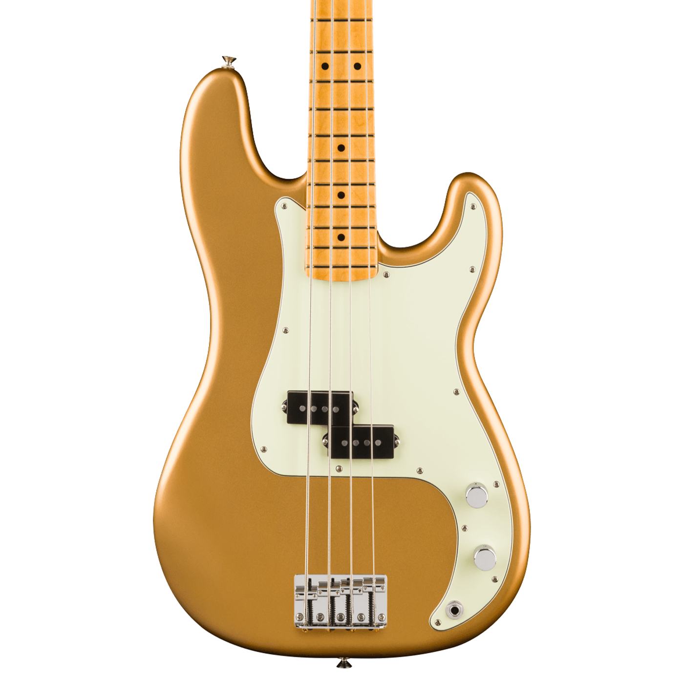 Fender 75th Anniversary Player II Precision Bass Maple Aztec Gold