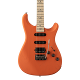 Front of PRS Mark Lettieri Fiore Satin Hibiscus.