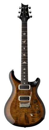 Full frontal of PRS Paul Reed Smith S2 Custom 24-08 Black Amber.