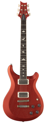 Full frontal of PRS S2 McCarty 594 Thinline Standard Satin Red Apple Metallic.