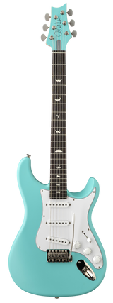 Full frontal of PRS Silver Sky Wild Blue Limited.