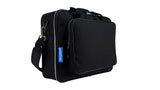 Front left angle of deluxe soft case for Pedaltrain Classic Jr.