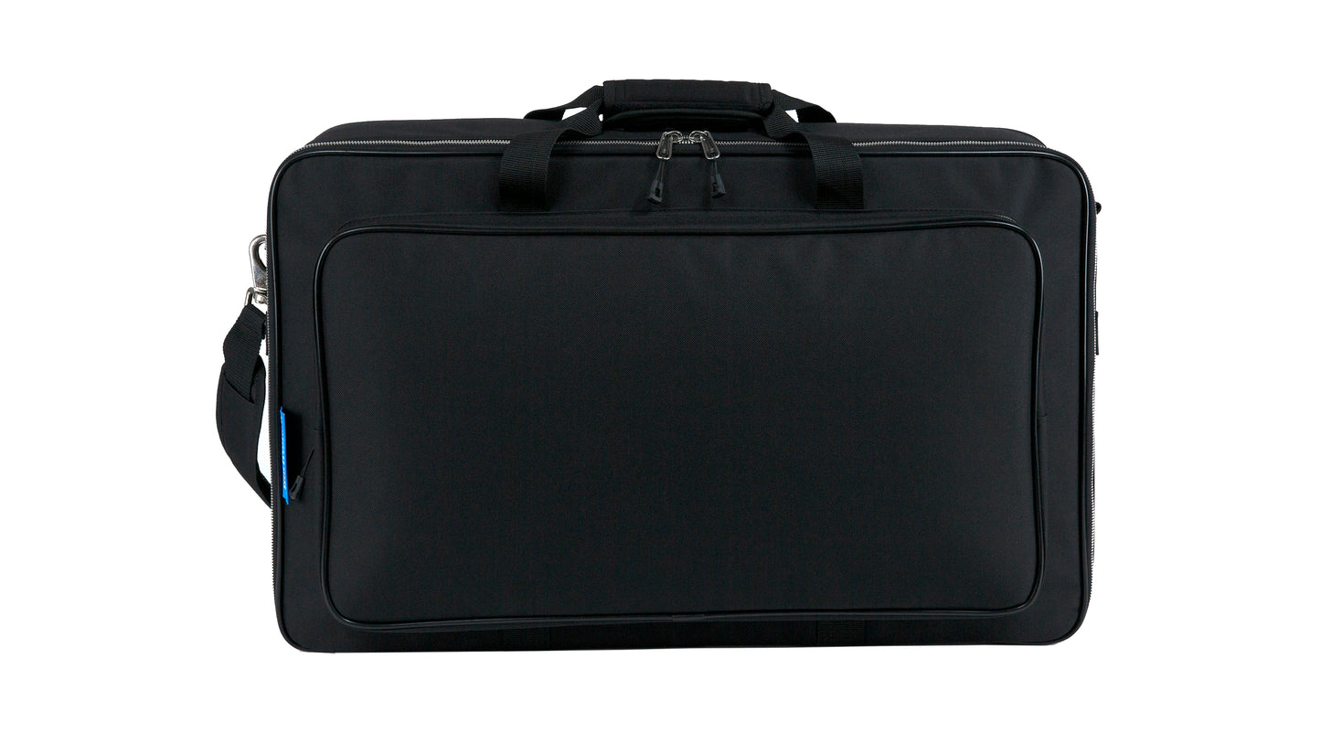 Front of Deluxe Soft Case for Pedaltrain Novo 24.