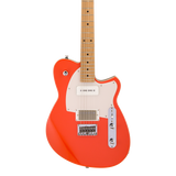 Front of Reverend Charger H90 Feisty Red.