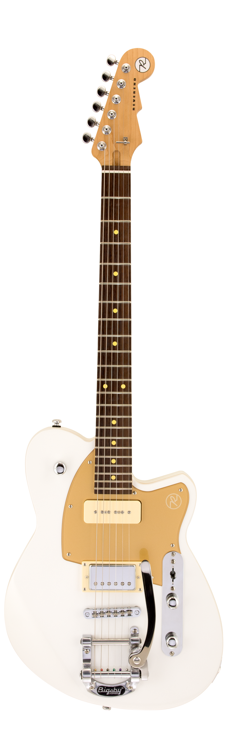 Full frontal of Reverend Double Agent OG Pearl White.