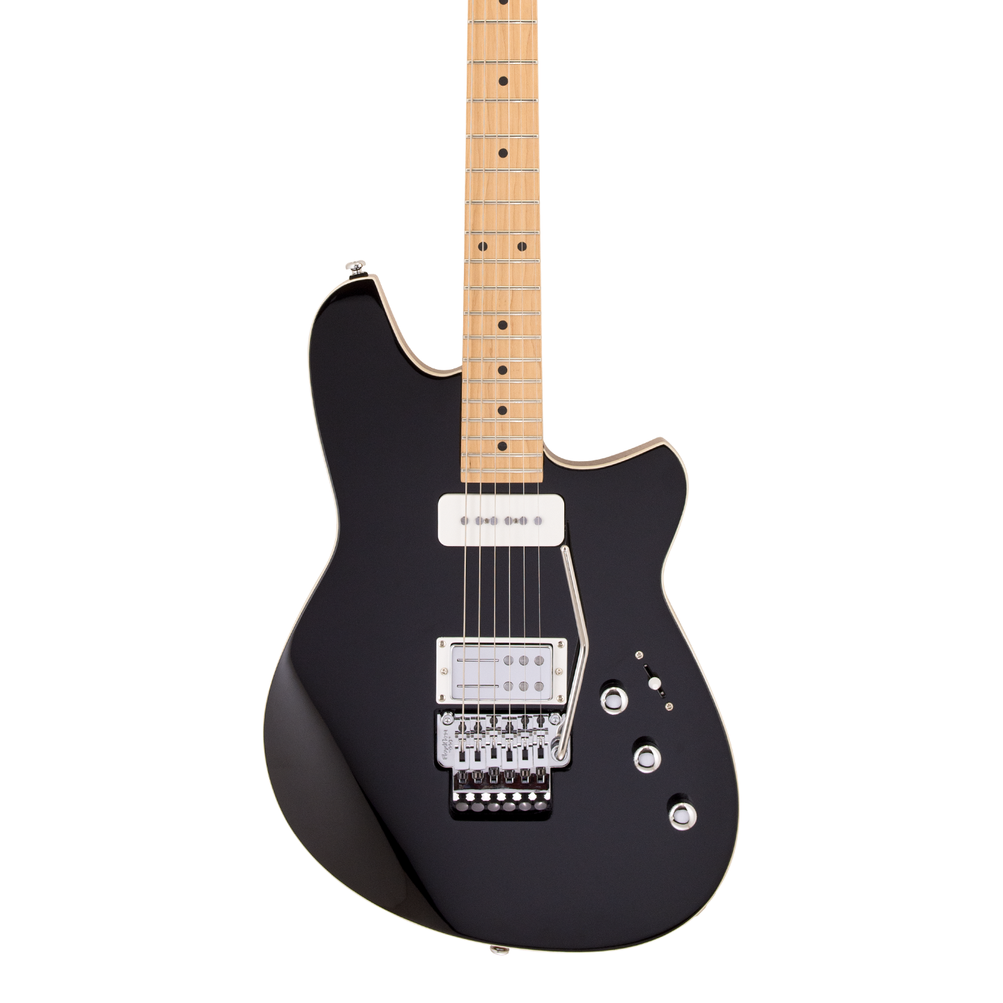 Reverend Kingbolt H90 Floyd Rose Midnight Black – Tone Shop Guitars
