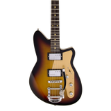 Front of Reverend Limited Edition Jetstream HCB 3-Tone Burst.