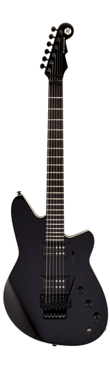 Full frontal of Reverend Limited Edition Kingbolt Blackout.