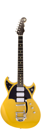 Full frontal of Reverend Spacehawk Supreme Venetian Gold E.