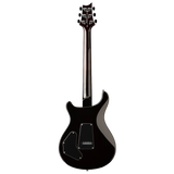 Back of A PRS SE DGT Gold Top electric guitar on a white background