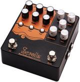 Front left angle of Earthquaker Devices Scrolls Bass Odyssey.