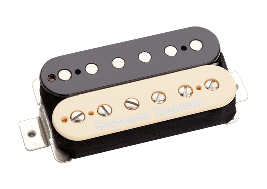 Front angle of Seymour Duncan SH-PG1b Pearly Gates Zebra.