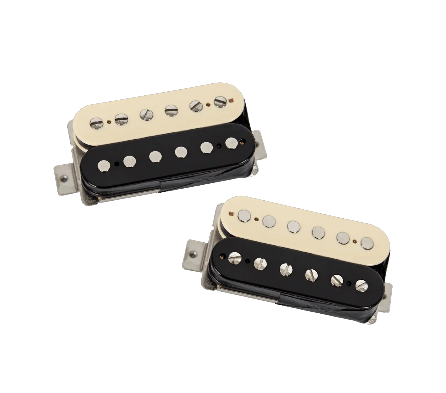 Top down of Seymour Duncan Slash 2.0 Humbucker Pickup Set Zebra.