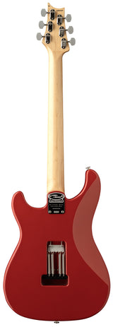Back of PRS Silver Sky Defender Limited Edition Portofino Red.