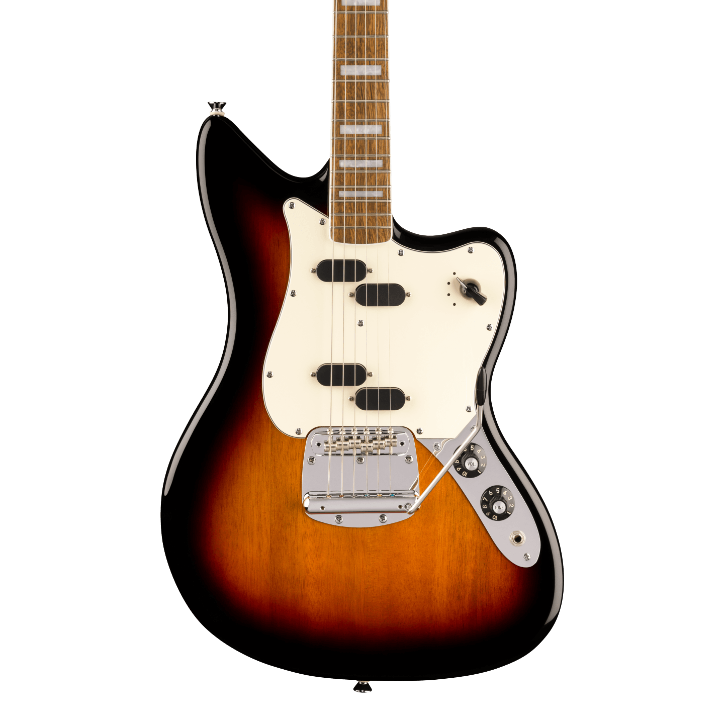 Squier Paranormal Electric VI Laurel 3-Color Sunburst – Tone Shop