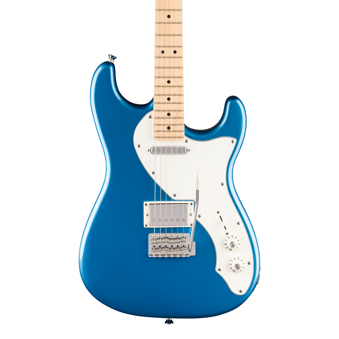 Squier Paranormal Stratocaster Deluxe Maple Lake Placid Blue