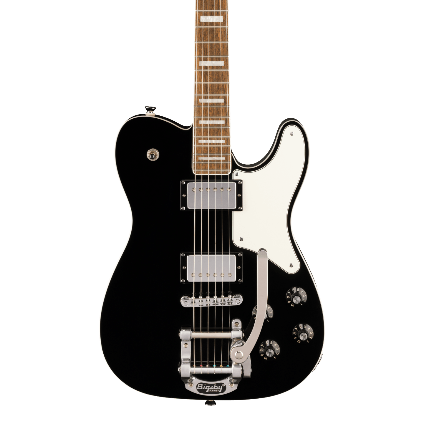 Squier Paranormal Troublemaker Telecaster Deluxe Bigsby Laurel
