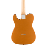 Back of body of Squier Paranormal Troy Van Leeuwen Telecaster XII Copper.