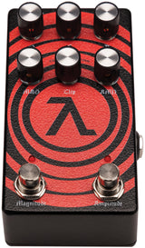 Front facing of Earthquaker Devices Sunn O))) HalfLife Octave Distortion + Booster.