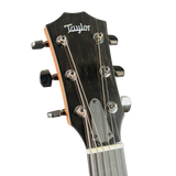Taylor guitar headstock on a white background