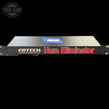 EBTECH Hum Eliminator audio equipment on a black background with 'Tone Shop' logo.