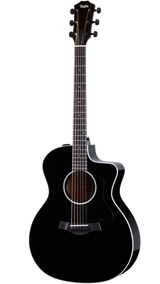 Full frontal of Taylor 214ce-BLK Plus.