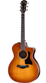 Full frontal of Taylor 214ce Special Edition Honeyburst.