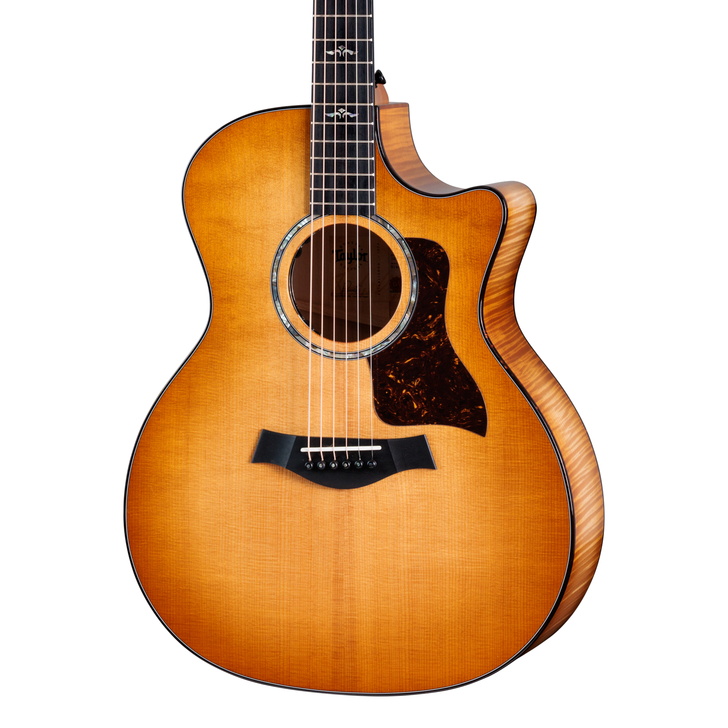 taylor 614ce tobacco sunburst Limited Edition With Quilt Maple And Desert The finest materials have been used in its sculpting Taylor 416ce LTD Maple 3-pc