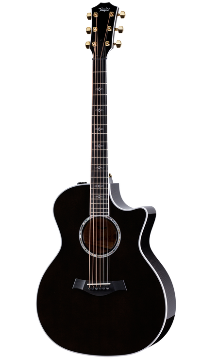 Full frontal of Taylor 614ce Special Edition Gaslamp Black.