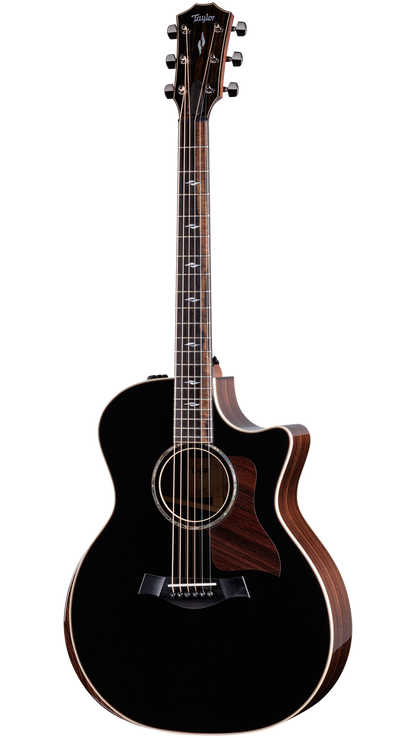 Full frontal of Taylor 814ce Blacktop Special Edition.