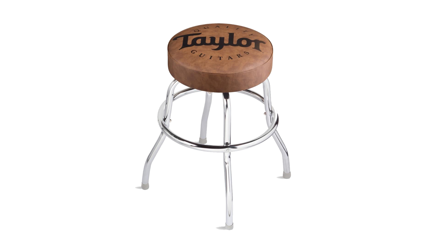 Front of Taylor Bar Stool Brown 24".