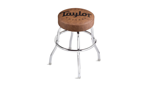 Front of Taylor Bar Stool Brown 24".