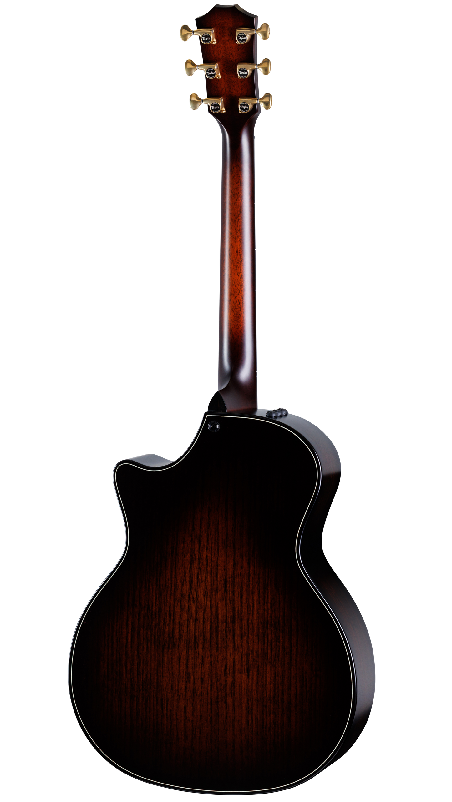 Back of Taylor Builder’s Edition 314ce LTD Kona Burst.