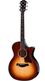 Full frontal of Taylor Builder's Edition 514ce Kona Burst Top Next Generation.