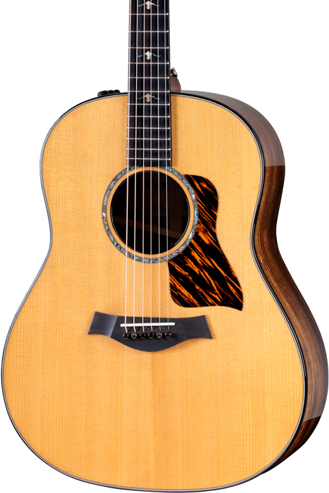 Front of Taylor C17e-B4033 Grand Pacific Torrefied Sitka Spruce/Bocote.