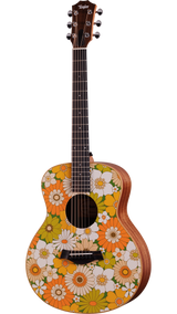 Full frontal of Taylor GS Mini-e Special Edition Floral Green.