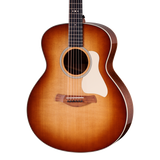 Front of Taylor Gold Label 514e Sunburst Cream Pickguard.