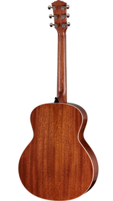 Back of Taylor Gold Label 514e Sunburst Cream Pickguard.