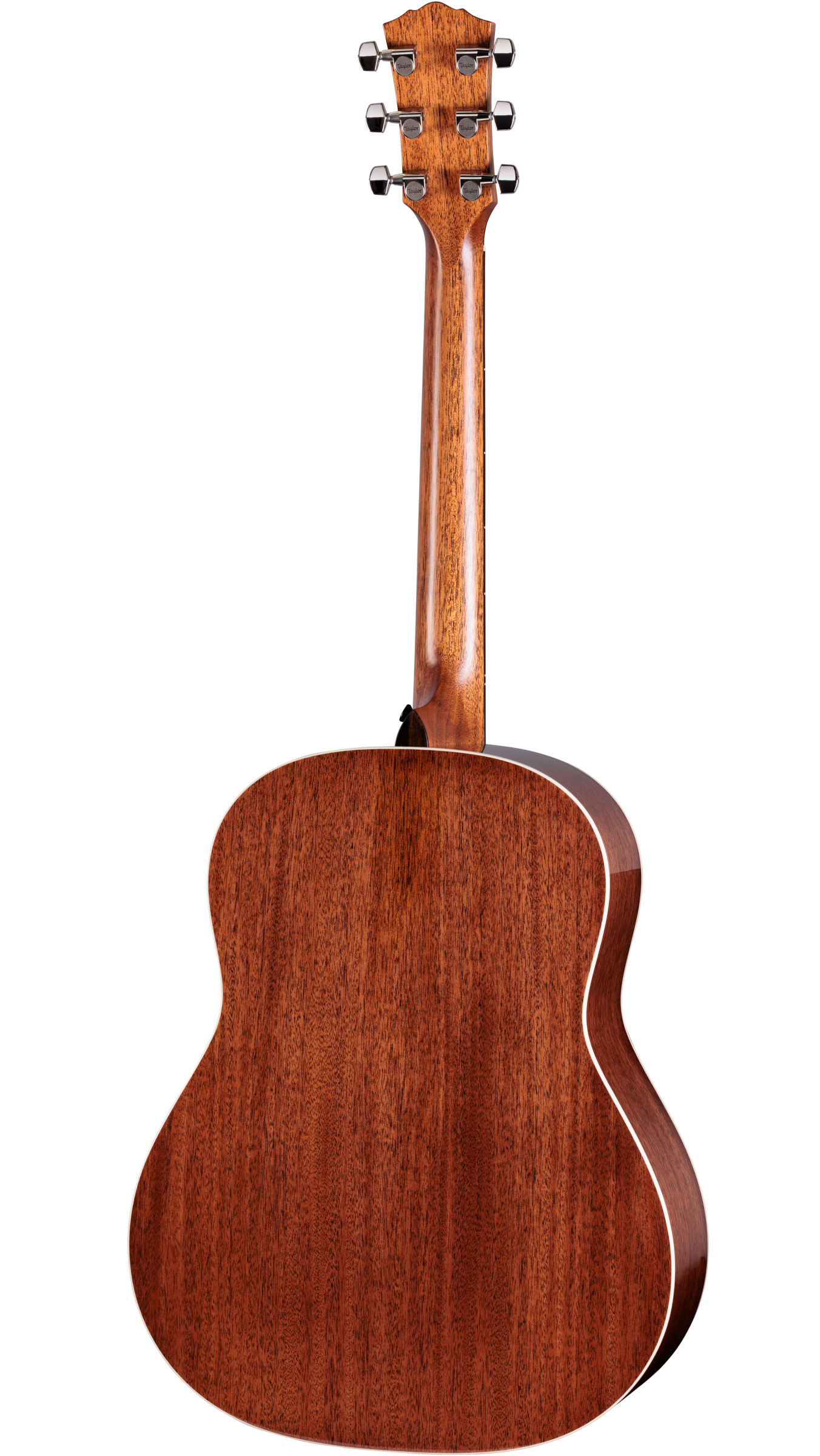 Back of Taylor Gold Label 517e Mahogany / Torrified Sitka Spruce Blacktop.