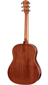 Back of Taylor Gold Label 517e Mahogany / Torrified Sitka Spruce Blacktop.