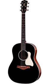 Full frontal of Taylor Gold Label 517e Mahogany Torrified Sitka Spruce Blacktop.