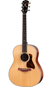 Full frontal of Taylor Gold Label 517e Mahogany / Torrified Sitka Spruce Natural.