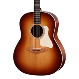Front of Taylor Gold Label 517e Mahogany / Torrified Sitka Spruce SB Cream Guard.